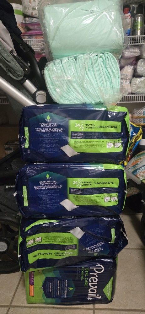 Prevail Total Care Underpads