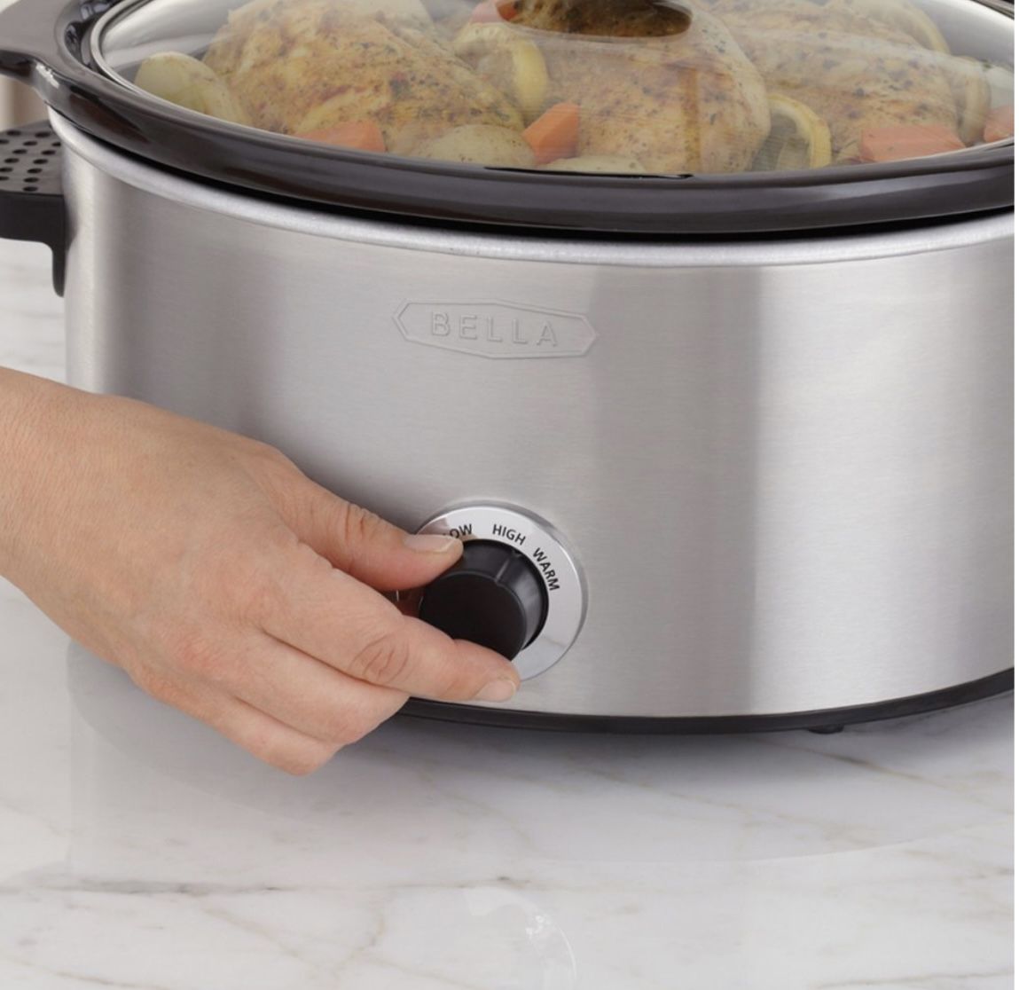 Bella - 5-qt. Slow Cooker with Dipper - Stainless Steel for Sale in Salem,  OR - OfferUp