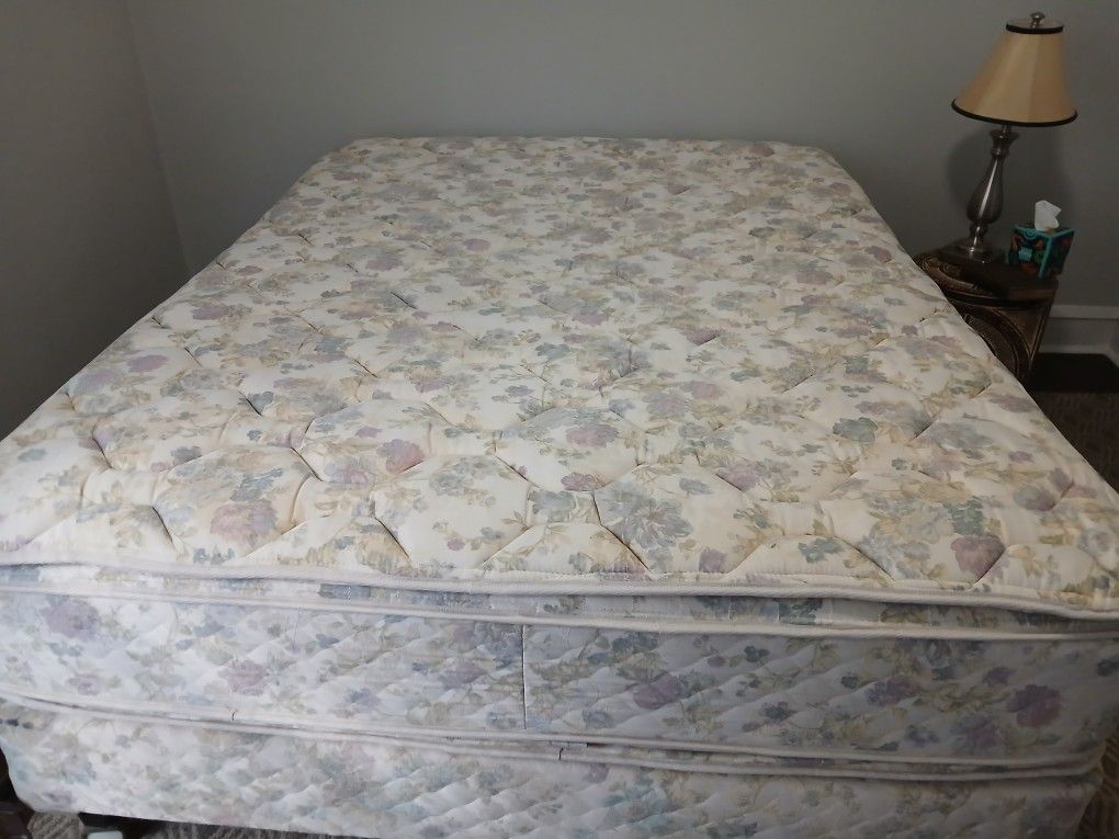 Mattress and box spring