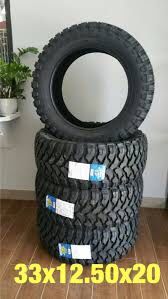 4x 33 1250-20 mud tire on sale