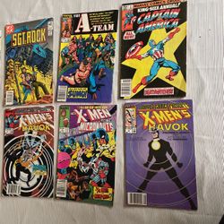 Various Old Comic Books, 8 Total Comics