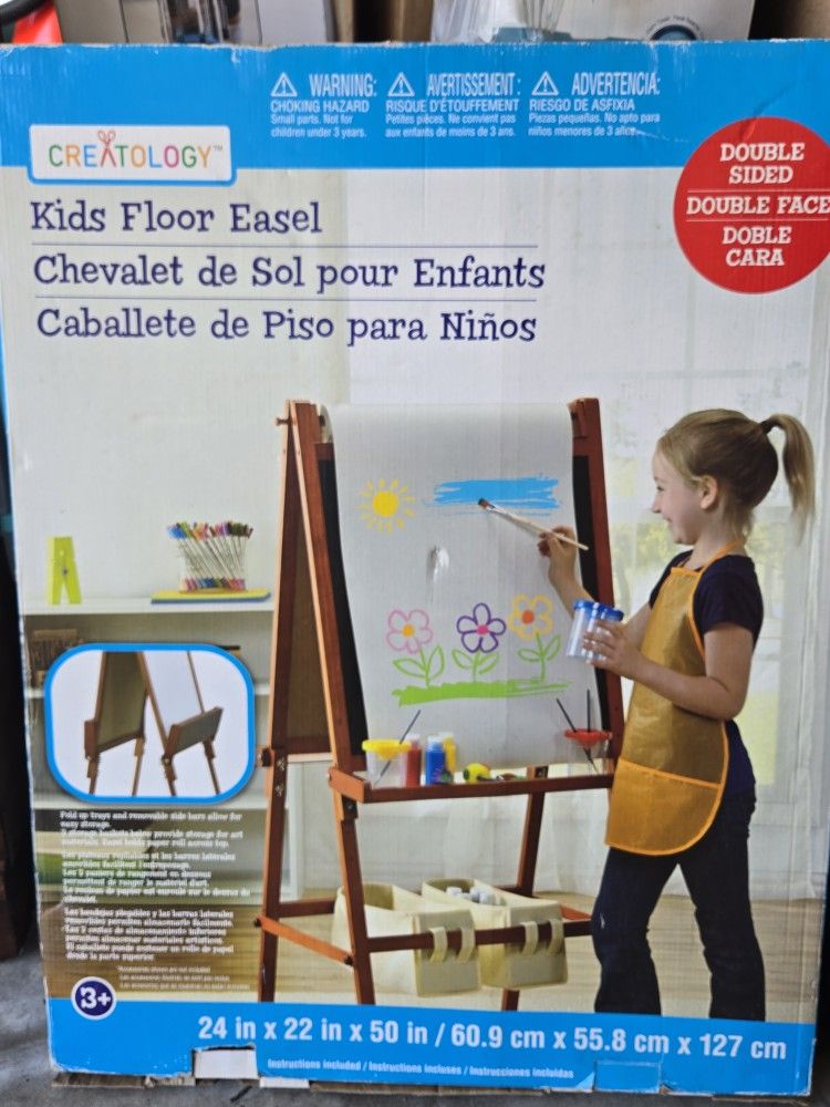 Kids Floor Easel