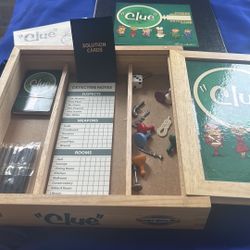 Wooden Clue Game Nostalgia Series 