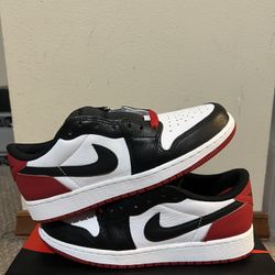 Jordan 1 Low Black Toe 