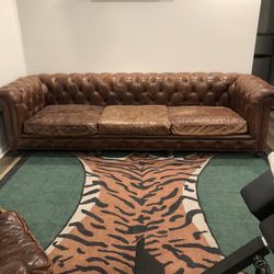 Leather Couch 