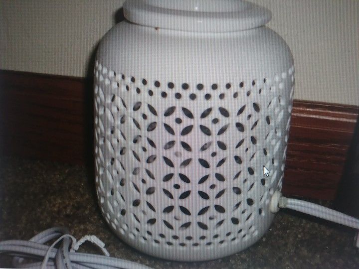 White Wax Warmer