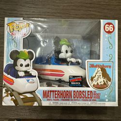 Limited Edition Mickey MATTERHORN BOBSLED