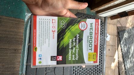 INTERNET SECURITY WEBROOT SECURE ANYWHERE