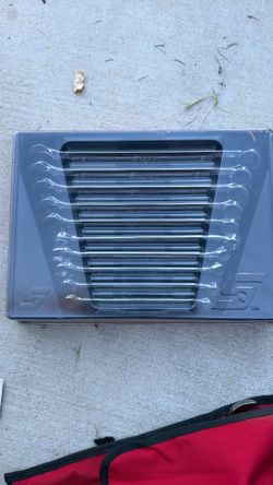 10 piece metric combination wrench set