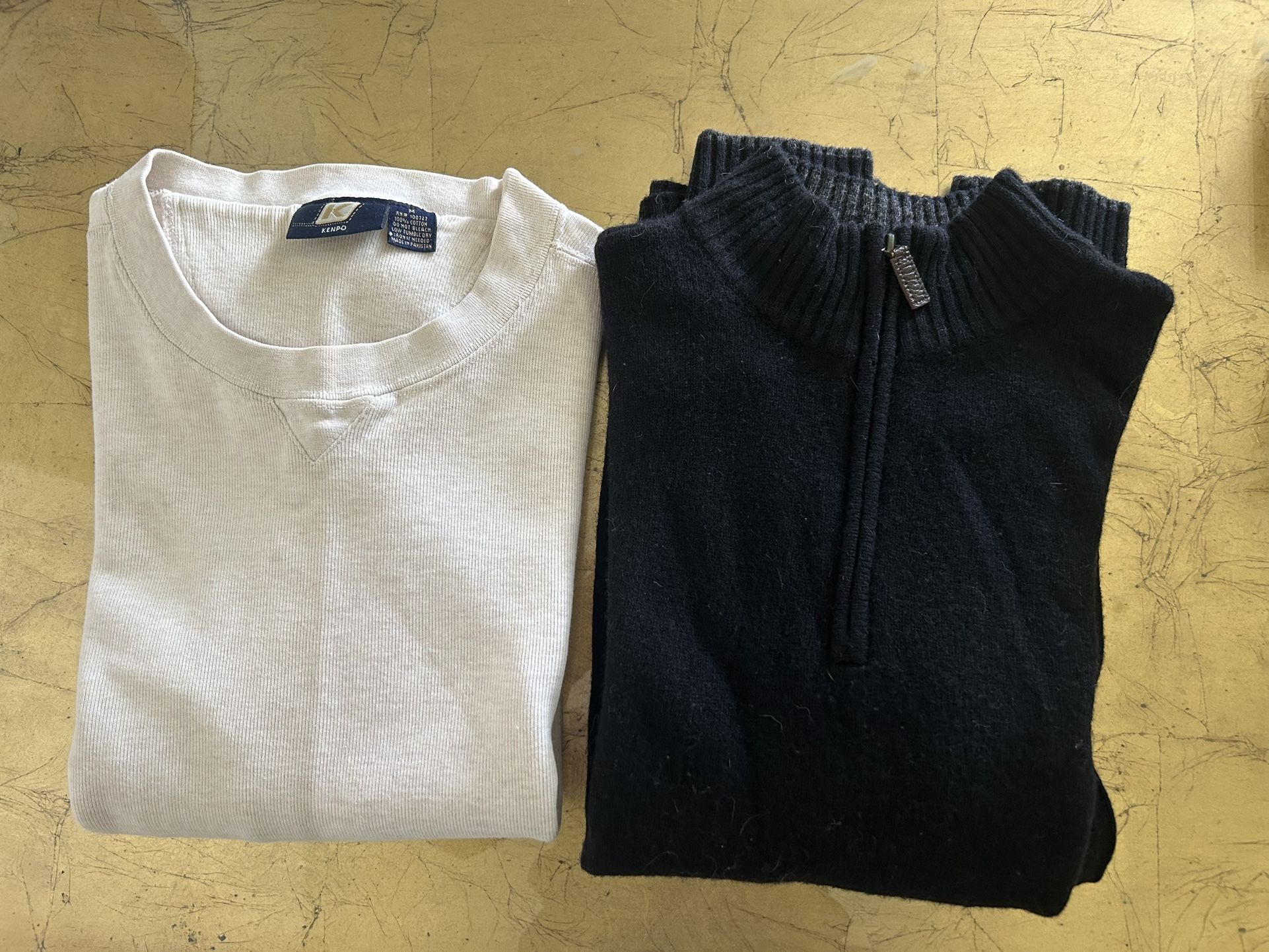 Men’s Pullovers Size Medium Never Worn for $5 Each 