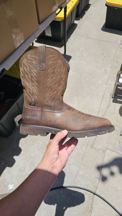 Size 10.5 D Ariat Work Boots Steel Toe