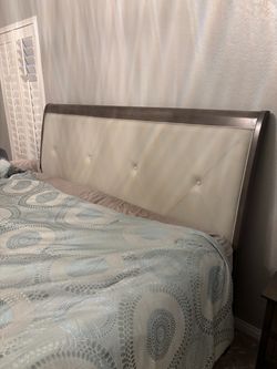 Cali King Bed-frame and Mattress