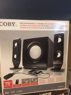 Coby Speaker set