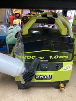 RYOBI 40V HP Brushless 1200 PSI Pressure Washer (Tool-Only) $160