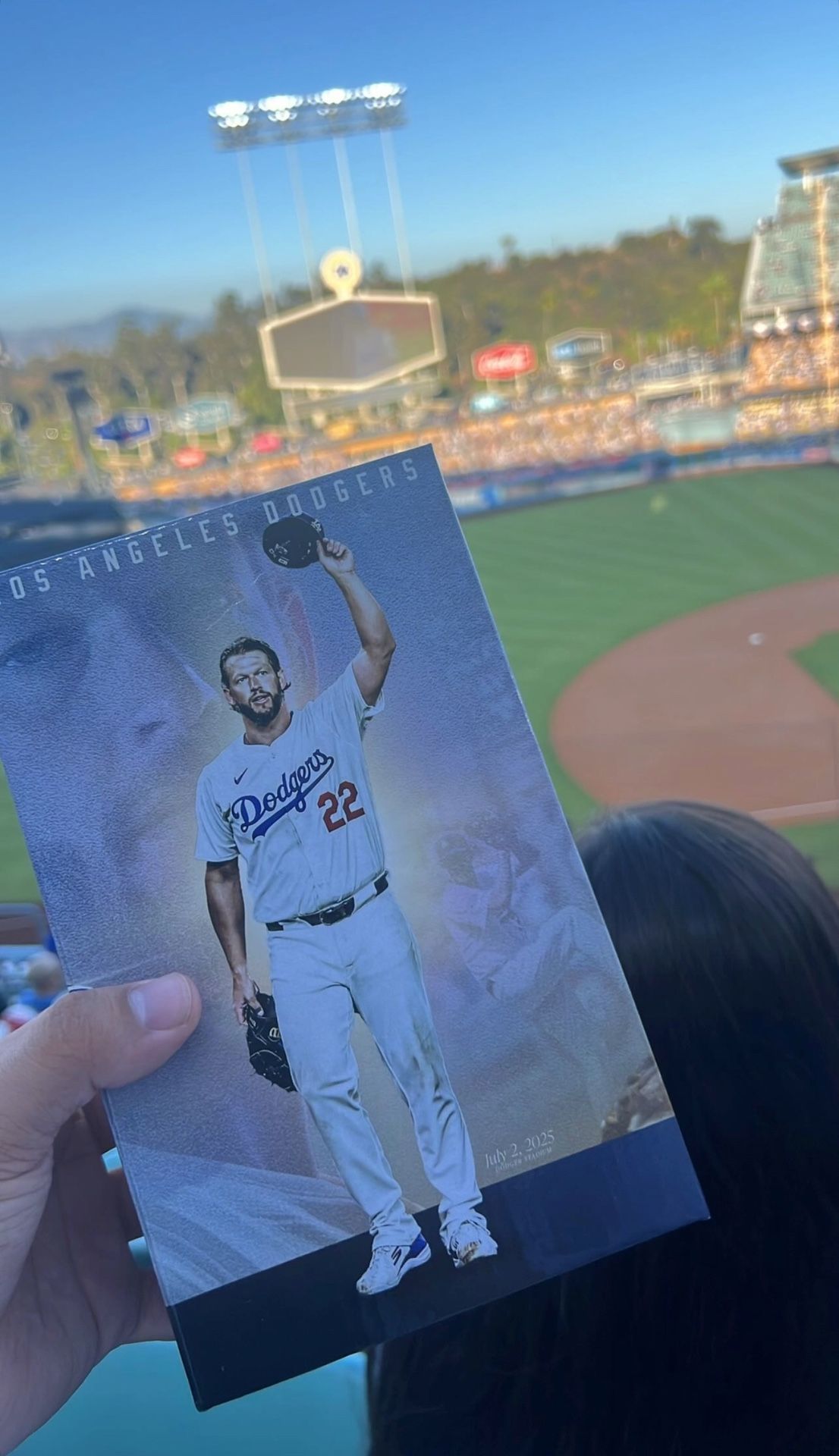 Clayton Kershaw 3000 Strikeouts bobblehead