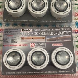 UNDER CABINET LIGHTING SYSTEM SET