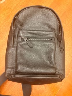 Coach Crossbody Leather Backpack