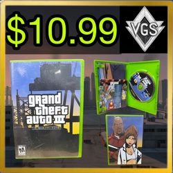 *RETRO* Grand Theft Auto III The Xbox Collection Xbox 2003