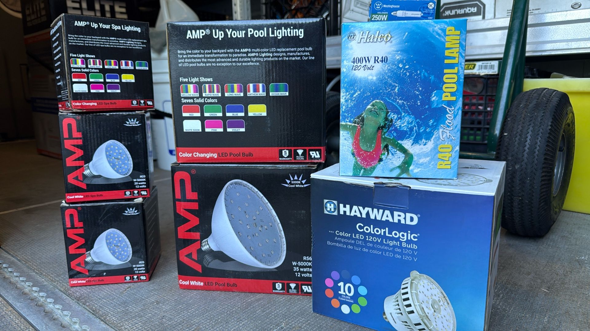 Pool & Spa LED Lights – 12V / 120V – White & Color Options