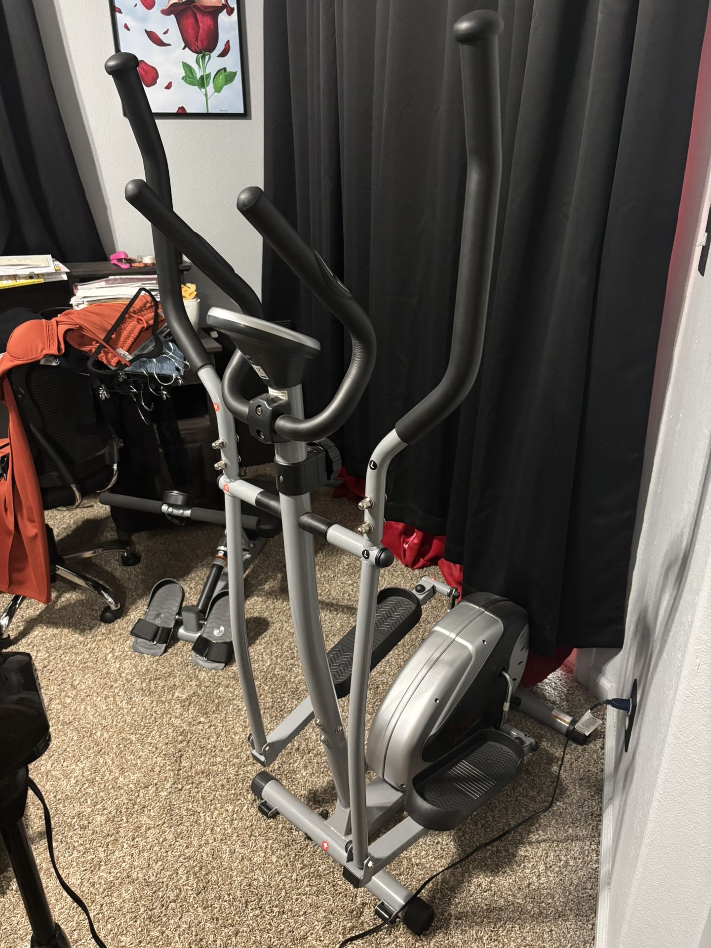 Elliptical And Row Machine
