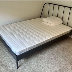 Ikea Gray Bed Frame 