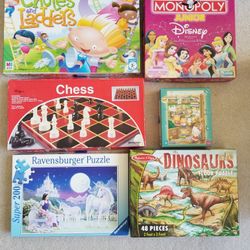 Assorted Games And Puzzles