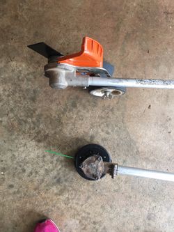 Edger and weed whacker