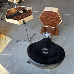 Croaker Percussion Micro Hex Kit - Rare Woods Edition