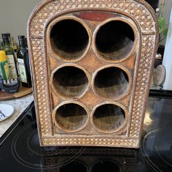 Boho Wine Rack 
