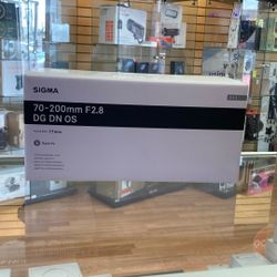 Sigma 70-200mm F2.8 For Sony E Mount