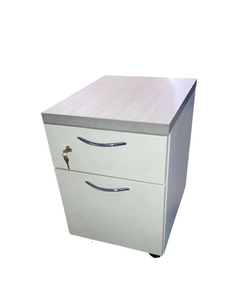 🗄️✨ Steelcase Mobile Pedestal with Chrome Handles – Open Box ✨🗄️