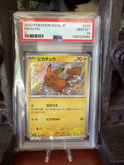 2023 Pokemon SV4a JP Shiny Pikachu #236 PSA 10