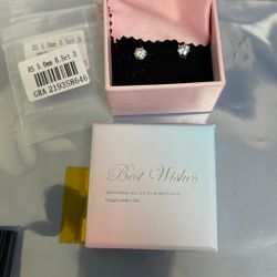 Brand New Diamond Earring 