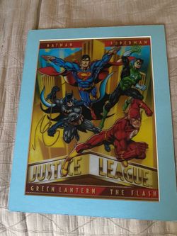 Justice league 3d art print