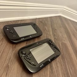 Official Nintendo Wii U GamePad controllers, model WUP-010 (USA)