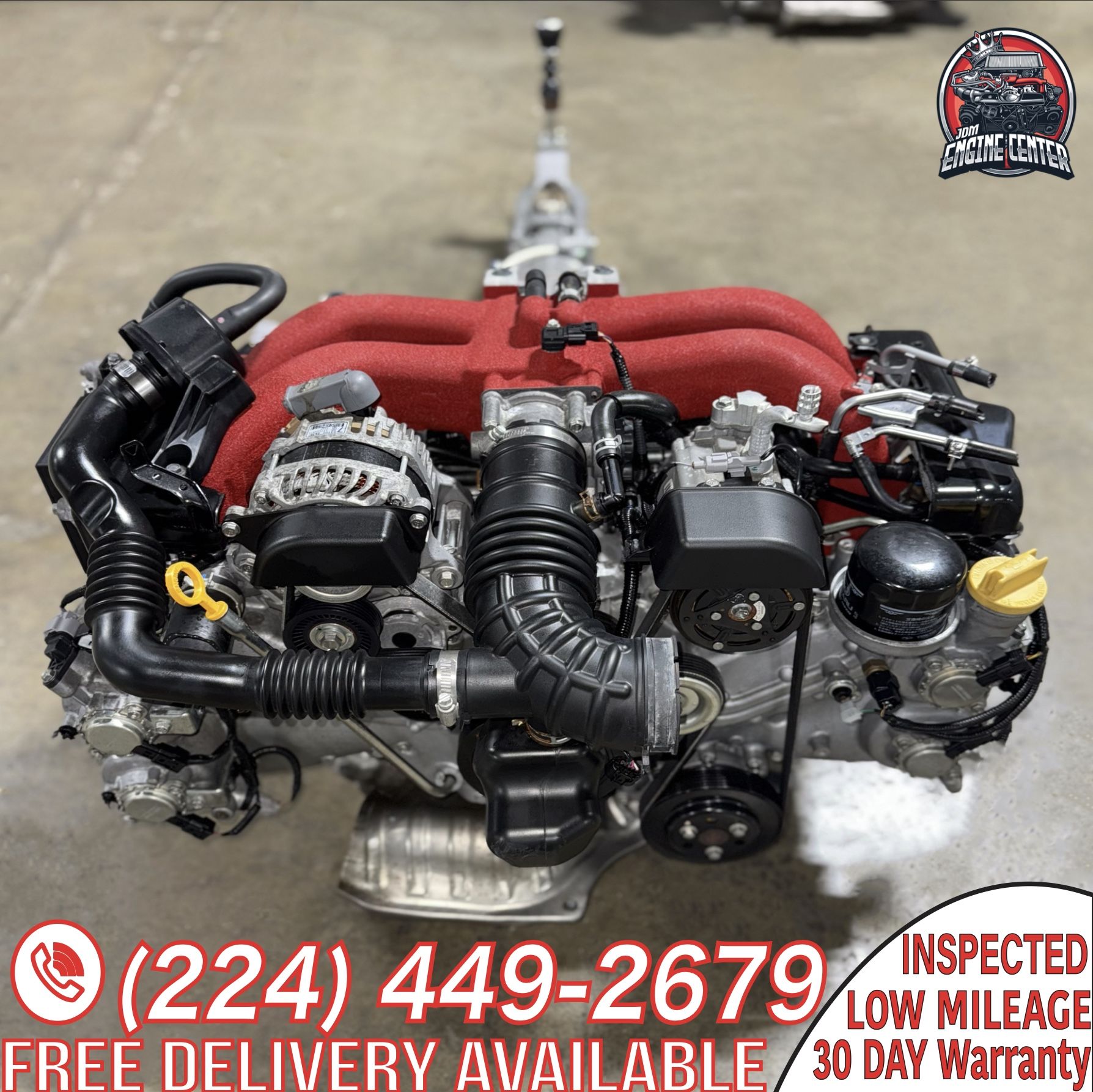 JDM 17 - 20 Subaru BRZ | Scion FRS 2.0L FA20 Engine | 6Speed Manual Transmission