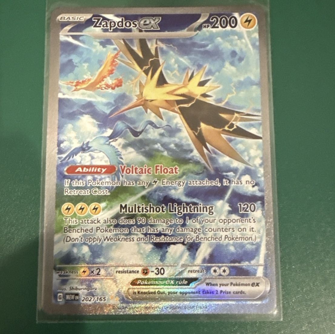 Zapados Pokemon Card 151 