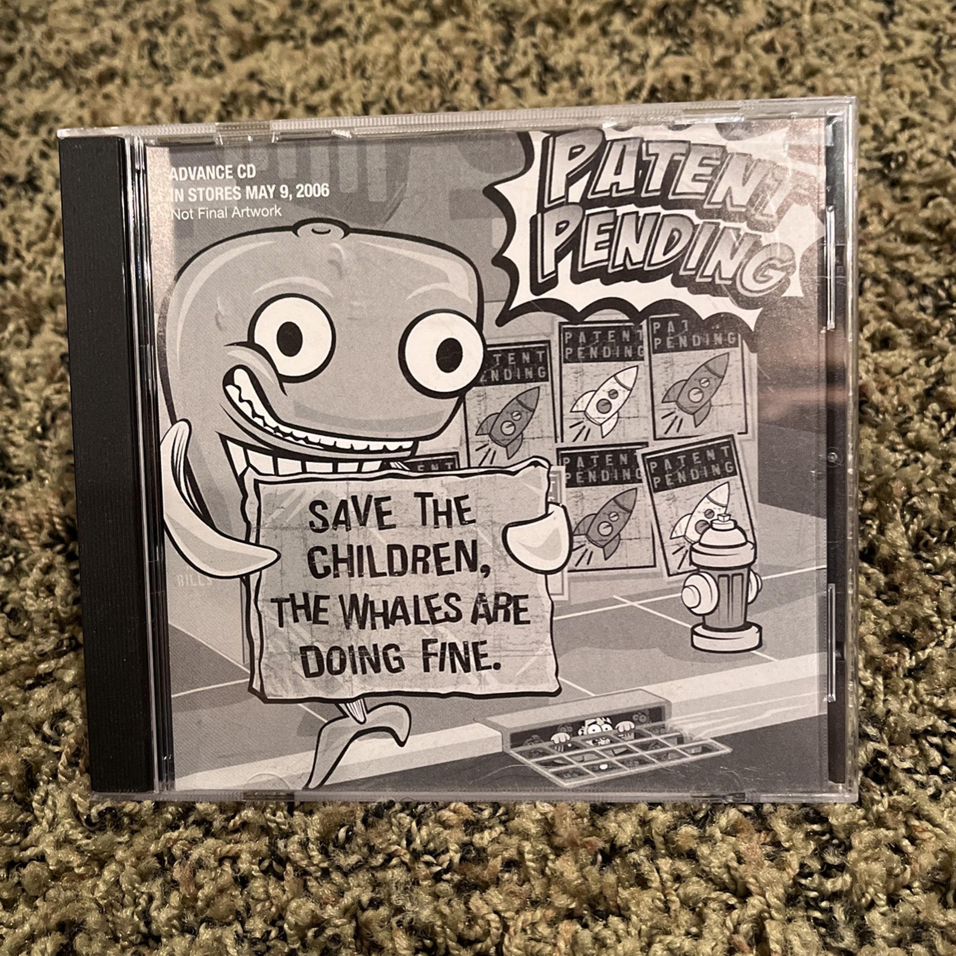 Patent Pending - Save the Children, the Whales Are Doing Fine (2006, Promo CD)