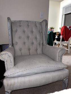 Light Blue Arm Chair