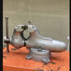 Wilton 600S Vise / 6 Inch Jaws / Swivel Base / Opens 10 Inches / 160 Pounds / Made In USA Vice  / Cost New Over $2000 With Tax