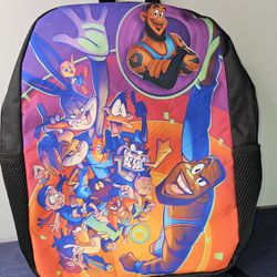 Lebron James Space Jam  backpack/ book bag 16" Tune Squad  Unisex