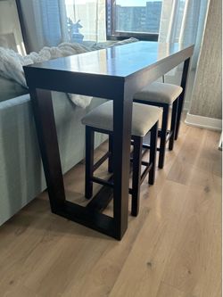Table and stools