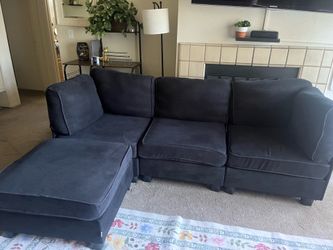 Black couch