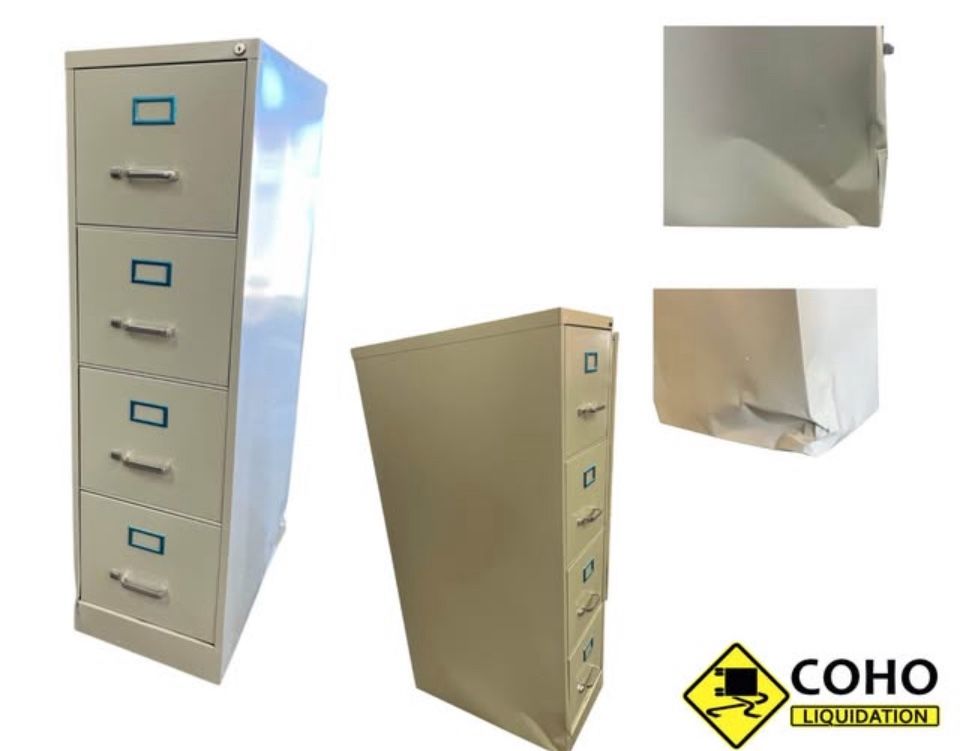 4 Drawer File Cabinet