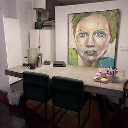 Concrete Dining Room Table