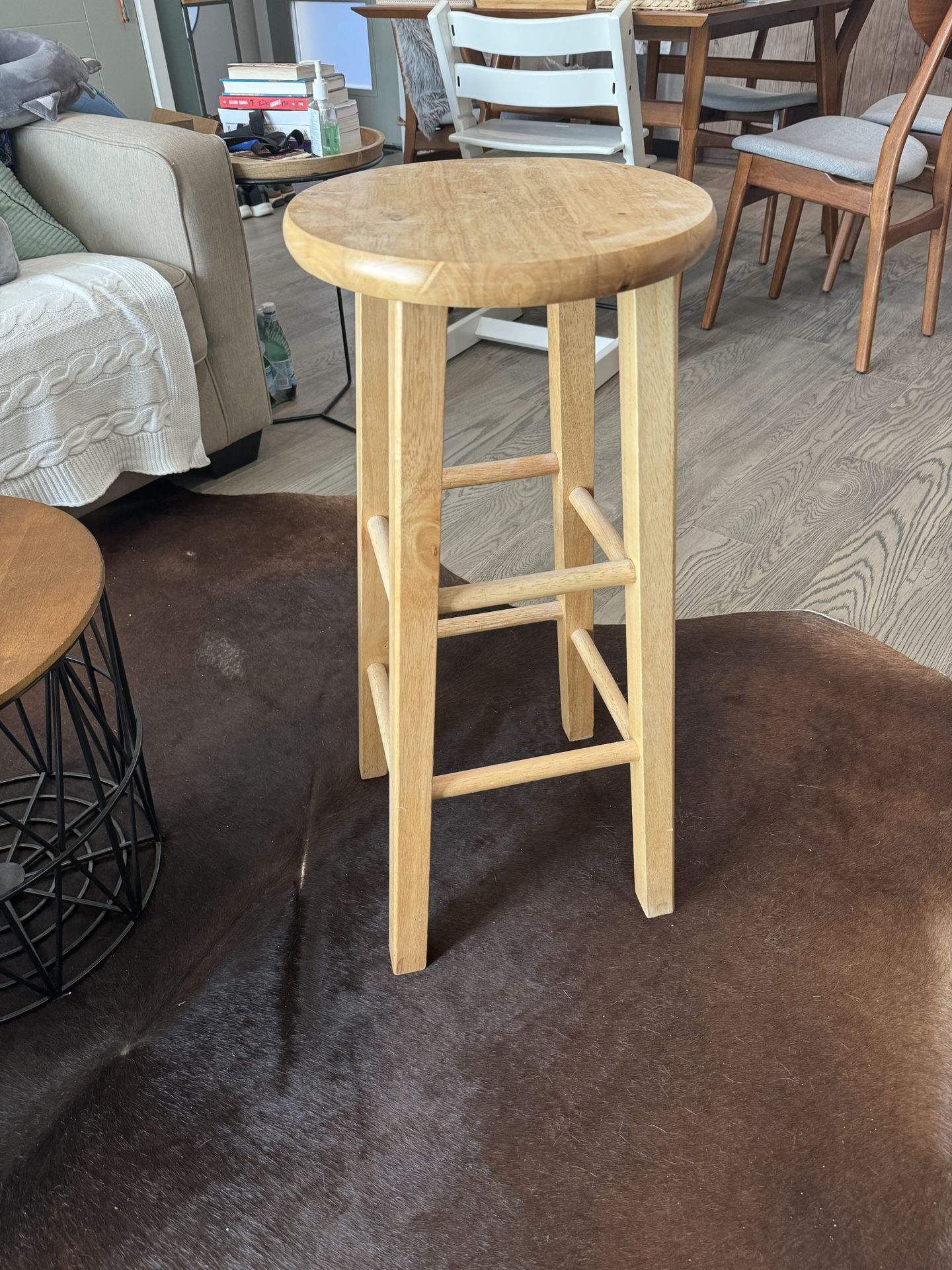 Wood Bar Stool