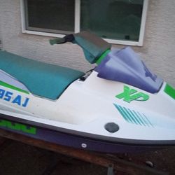 1992 Seadoo Xp And Double Ski Trailer
