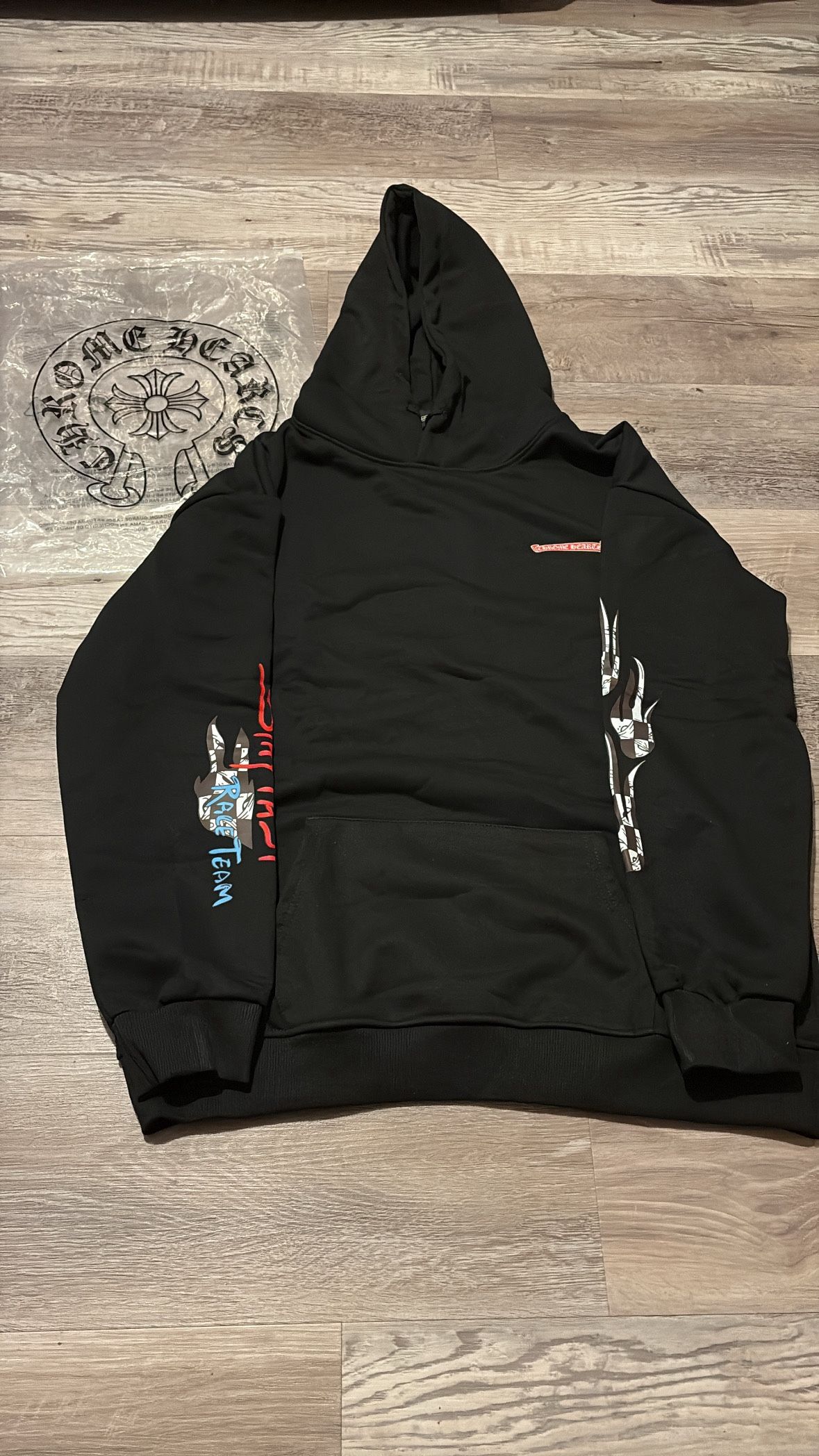 Chrome Hearts Matty Boy Stay Fast Hoodie - Size Medium