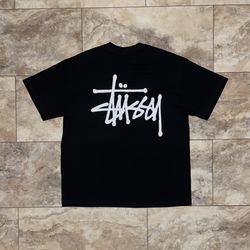 Stussy Basic T-shirt Black Size XL