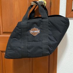 Harley Davidson Angled Bag Tour Pack Saddle Bag Nylon Insulated 